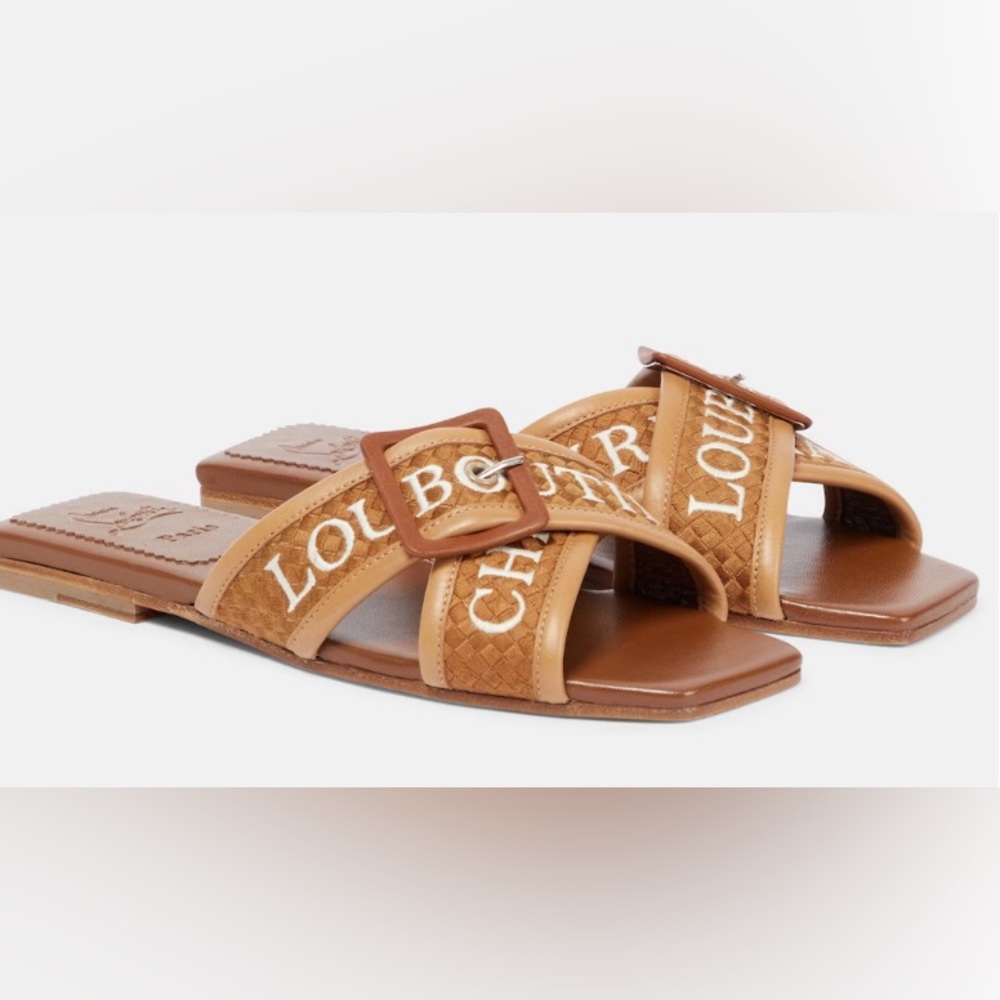 Christian Louboutin Crossimule Slides